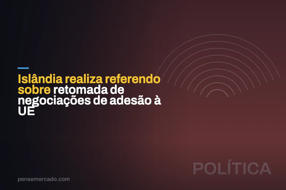 Islândia realiza referendo sobre retomada de negociações de adesão à UE