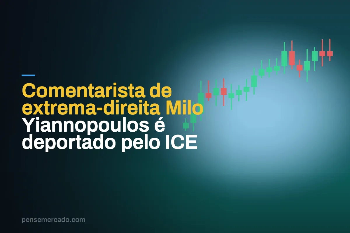 Comentarista de extrema-direita Milo Yiannopoulos é deportado pelo ICE