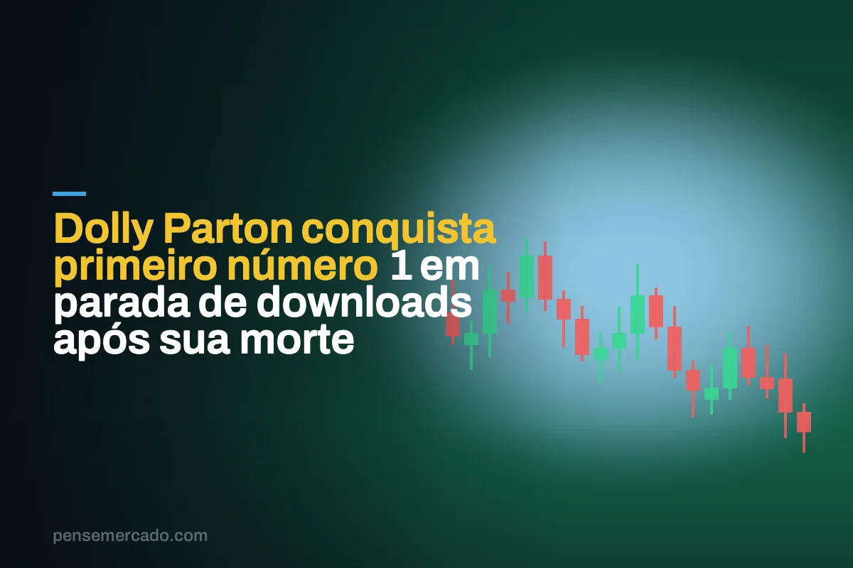 Dolly Parton conquista primeiro número 1 em parada de downloads após sua morte