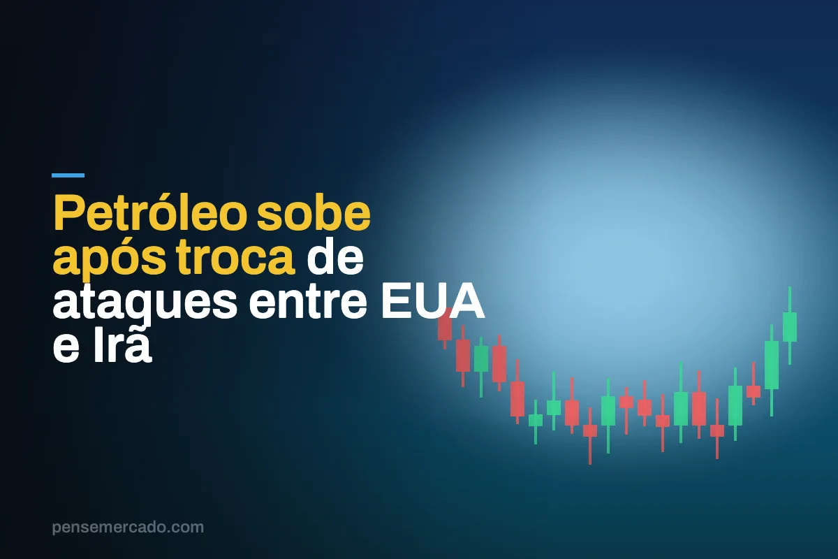 Petróleo sobe após troca de ataques entre EUA e Irã