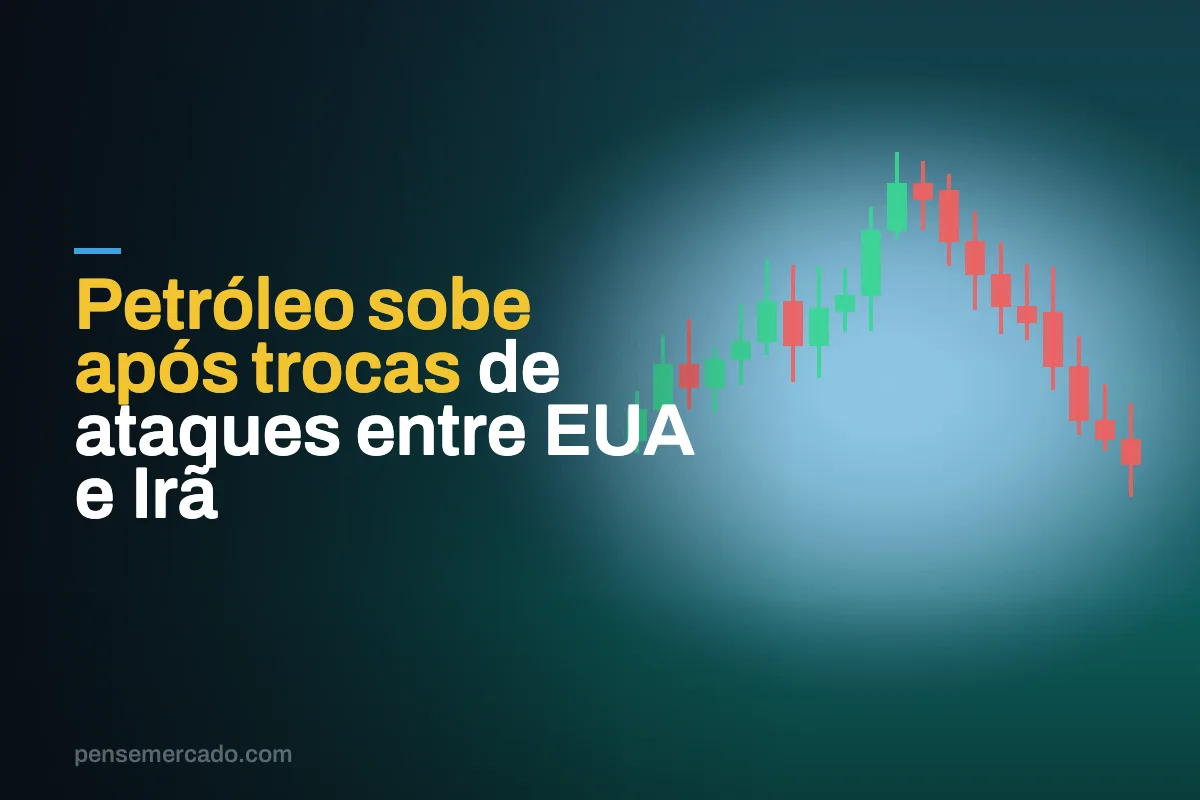 Petróleo sobe após trocas de ataques entre EUA e Irã