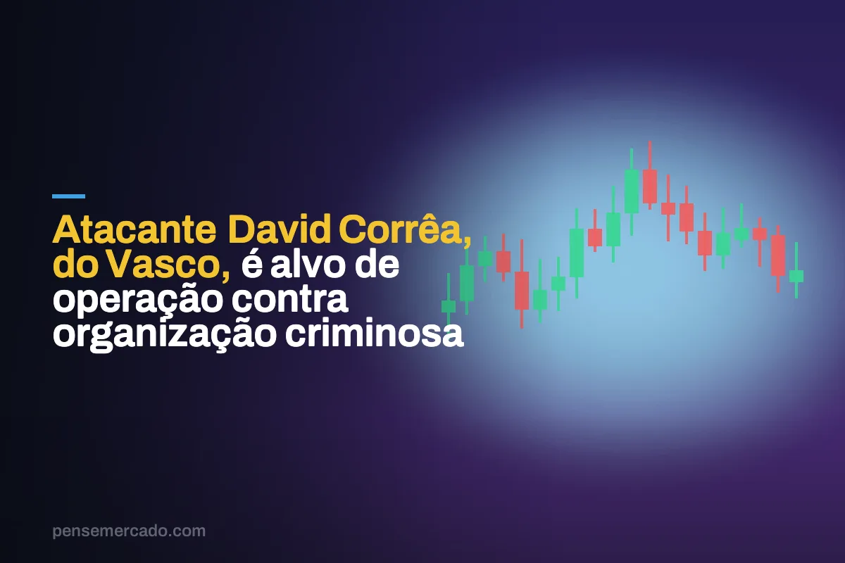 Atacante David Corrêa, do Vasco, é alvo de operação contra organização criminosa