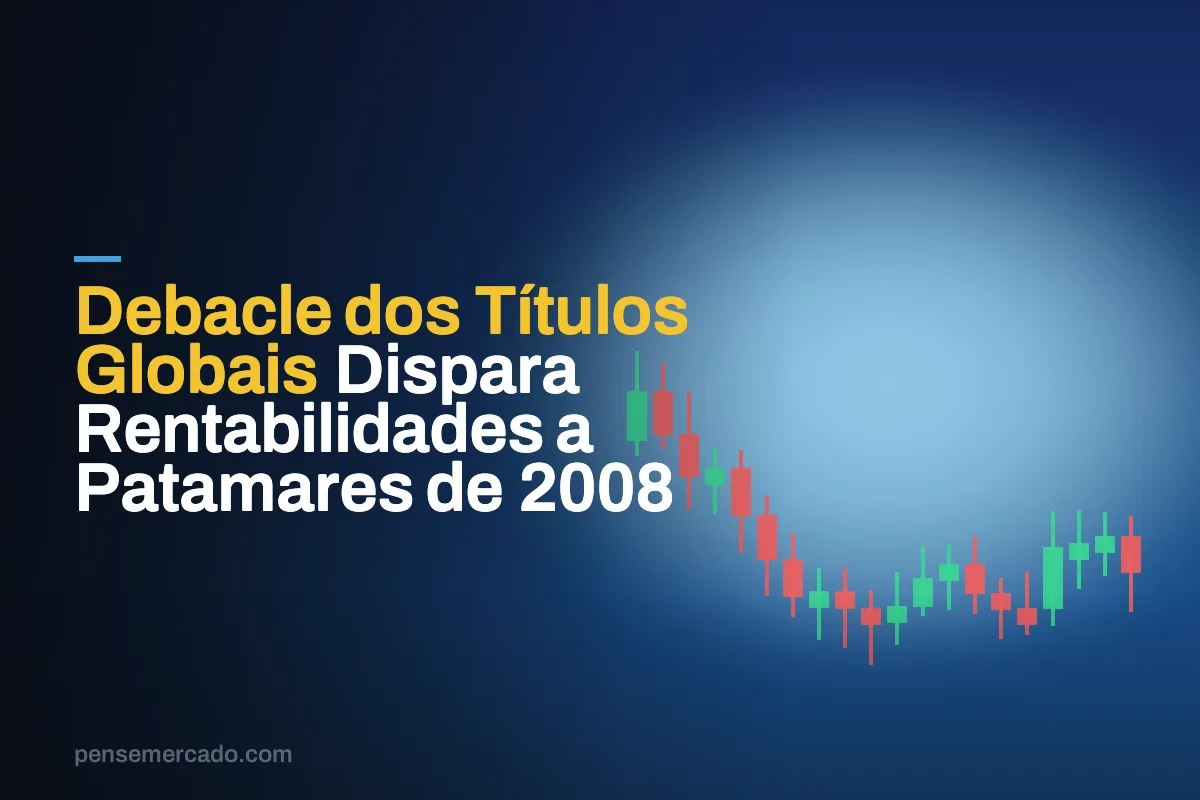 Debacle dos Títulos Globais Dispara Rentabilidades a Patamares de 2008
