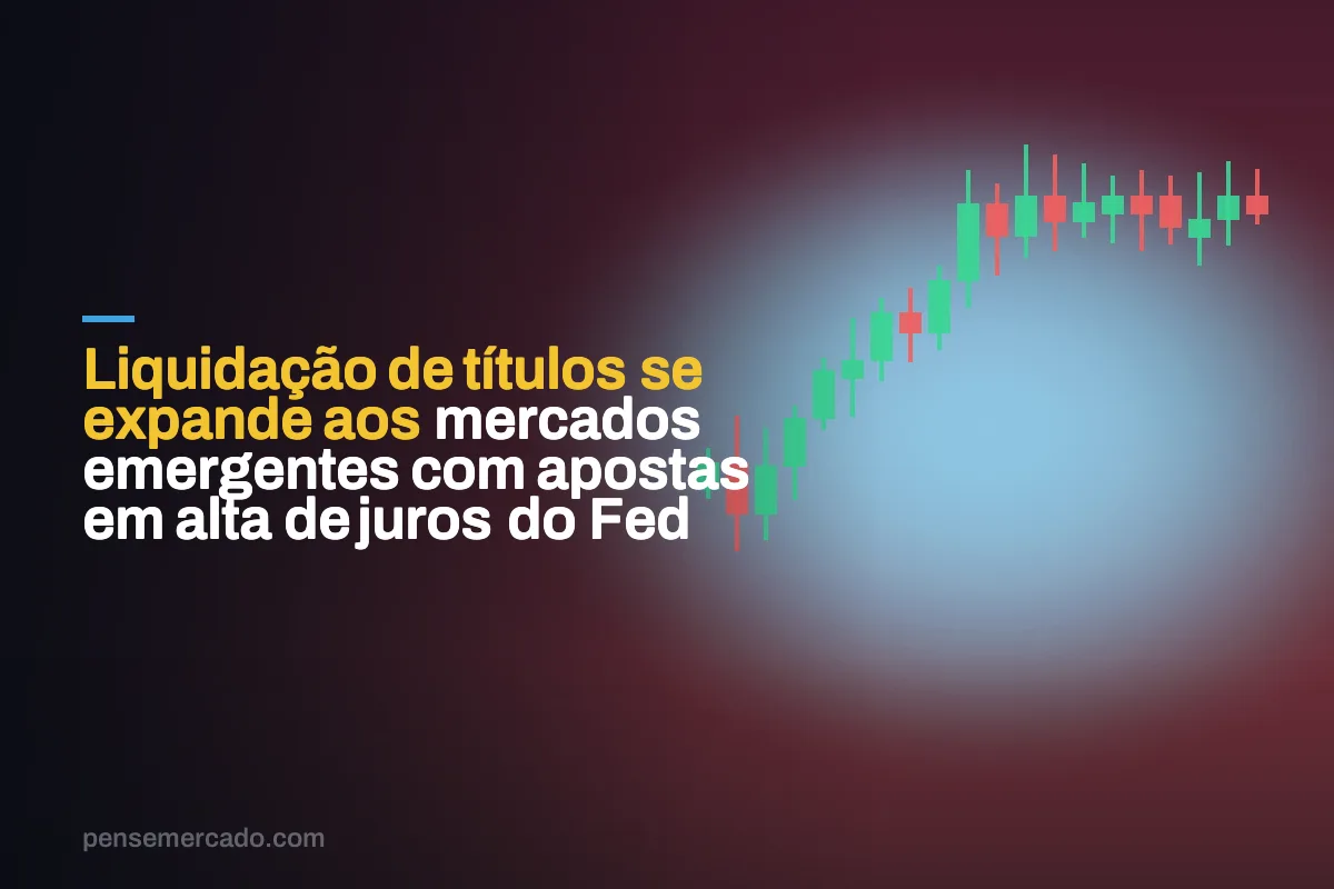 Liquidação de títulos se expande aos mercados emergentes com apostas em alta de juros do Fed