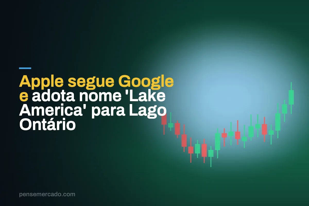 Apple segue Google e adota nome 'Lake America' para Lago Ontário