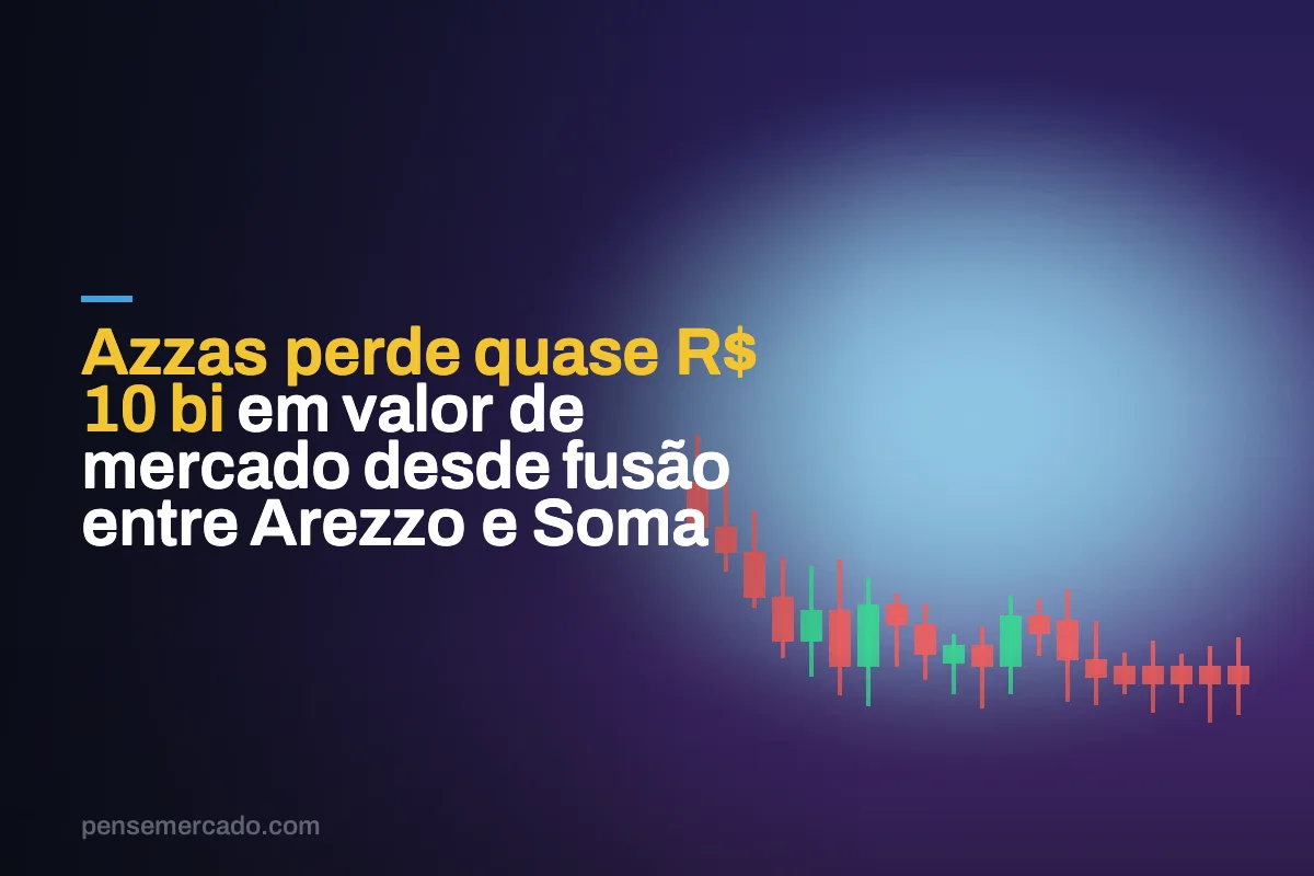 Azzas perde quase R$ 10 bi em valor de mercado desde fusão entre Arezzo e Soma