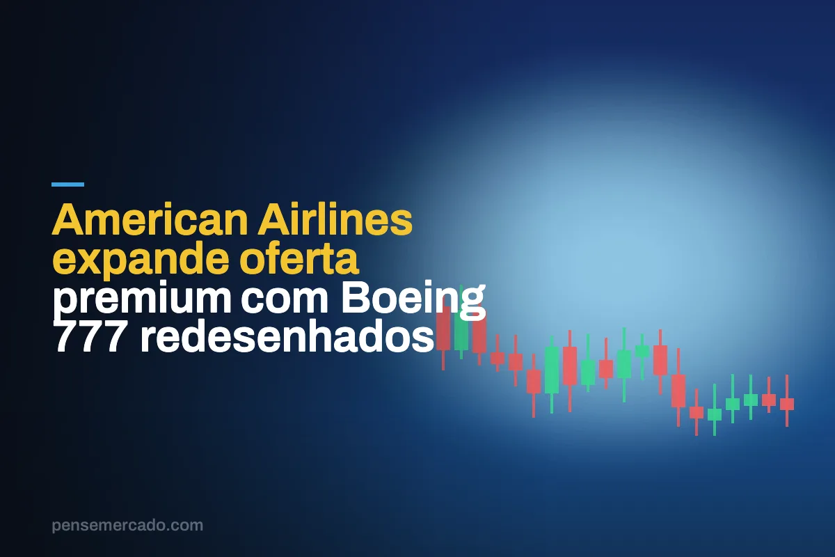 American Airlines expande oferta premium com Boeing 777 redesenhados