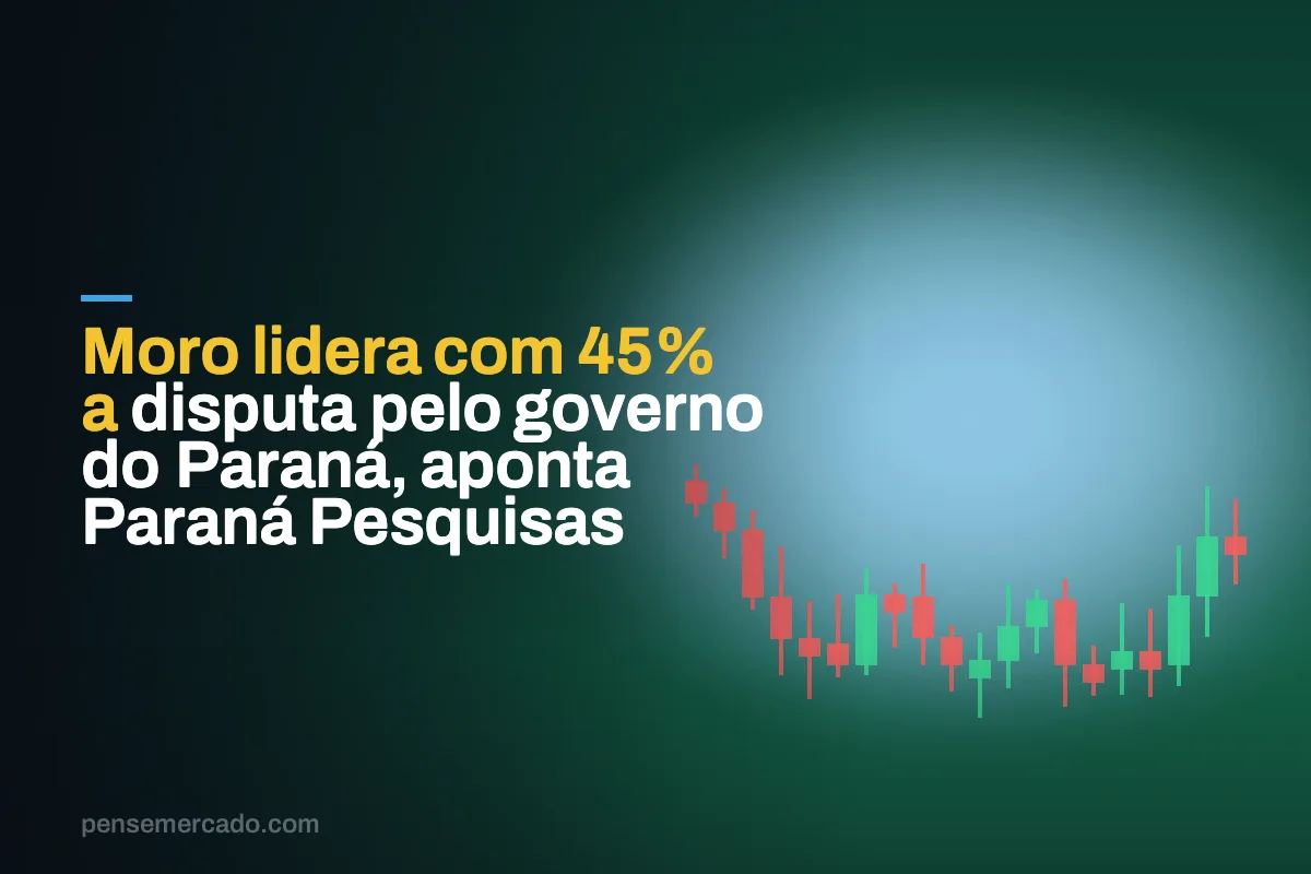 Moro lidera com 45% a disputa pelo governo do Paraná, aponta Paraná Pesquisas