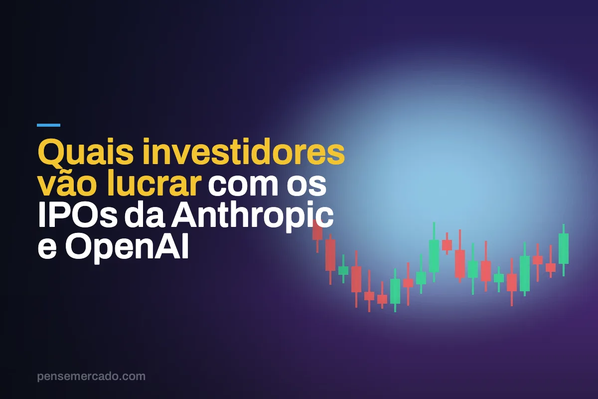Quais investidores vão lucrar com os IPOs da Anthropic e OpenAI