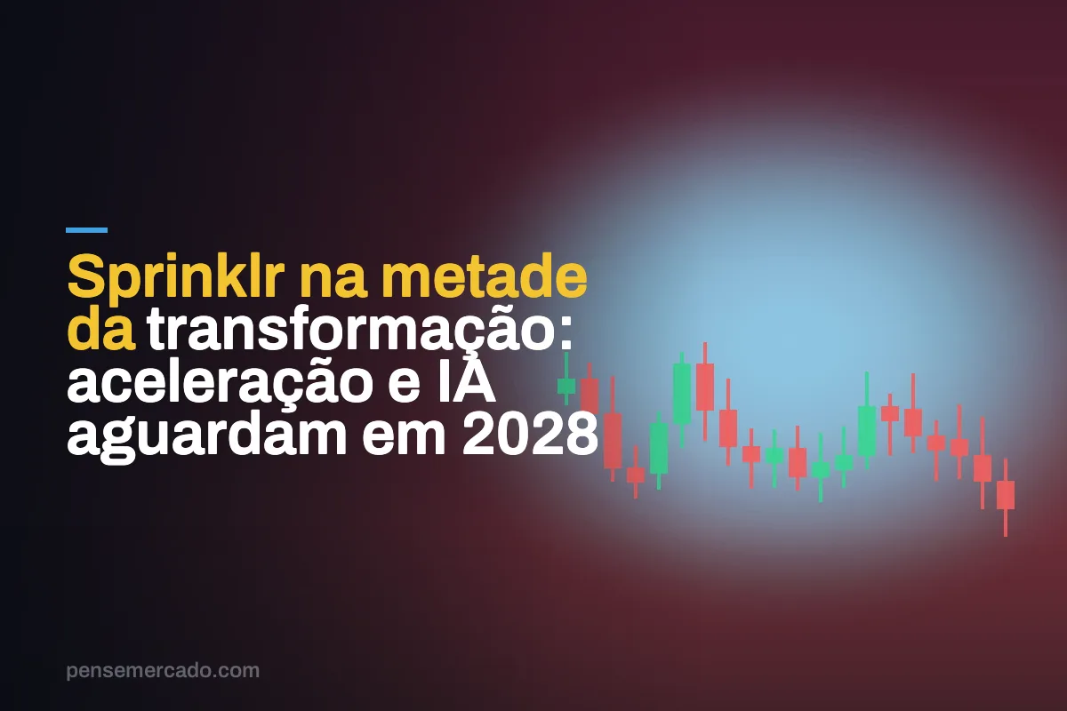 Sprinklr na metade da transformação: aceleração e IA aguardam em 2028