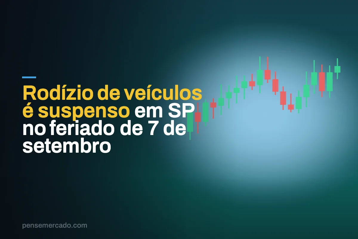 Rodízio de veículos é suspenso em SP no feriado de 7 de setembro