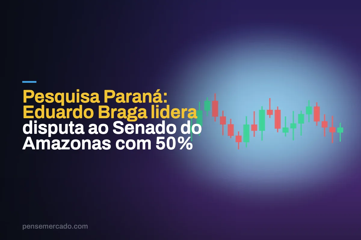 Pesquisa Paraná: Eduardo Braga lidera disputa ao Senado do Amazonas com 50%