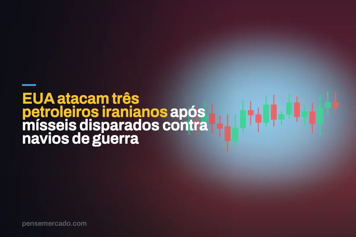 EUA atacam três petroleiros iranianos após mísseis disparados contra navios de guerra