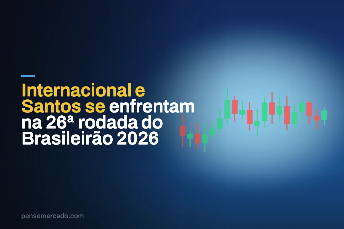 Internacional e Santos se enfrentam na 26ª rodada do Brasileirão 2026