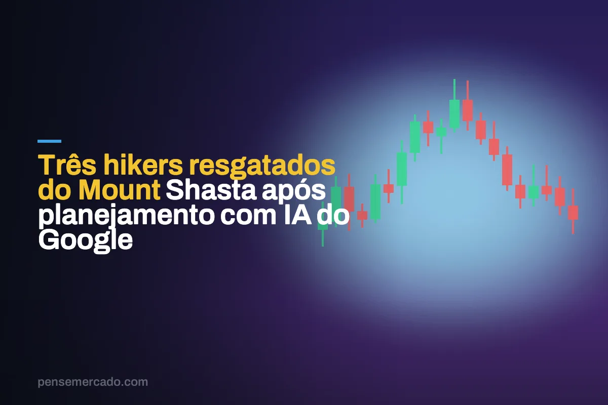 Três hikers resgatados do Mount Shasta após planejamento com IA do Google