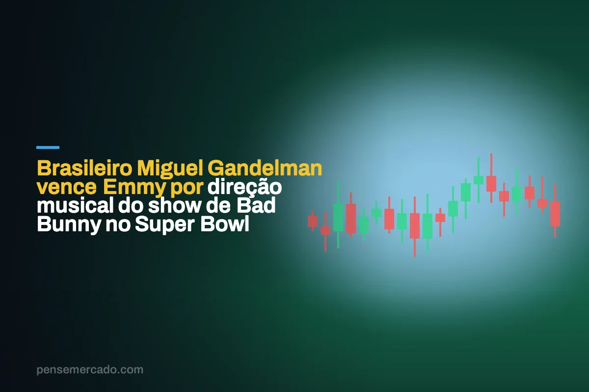 Brasileiro Miguel Gandelman vence Emmy por direção musical do show de Bad Bunny no Super Bowl