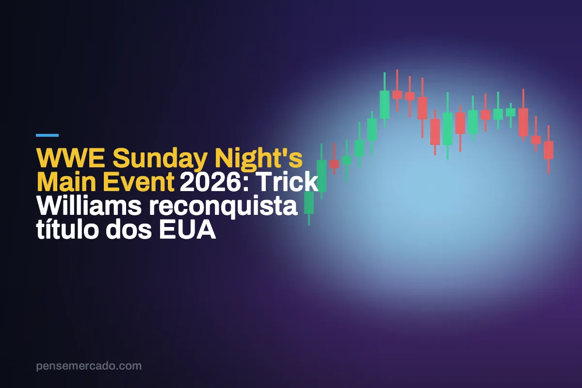 WWE Sunday Night's Main Event 2026: Trick Williams reconquista título dos EUA