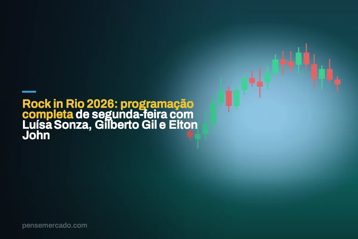 Rock in Rio 2026: programação completa de segunda-feira com Luísa Sonza, Gilberto Gil e Elton John