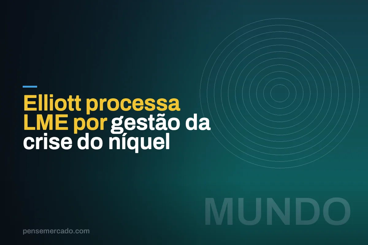 Elliott processa LME por gestão da crise do níquel