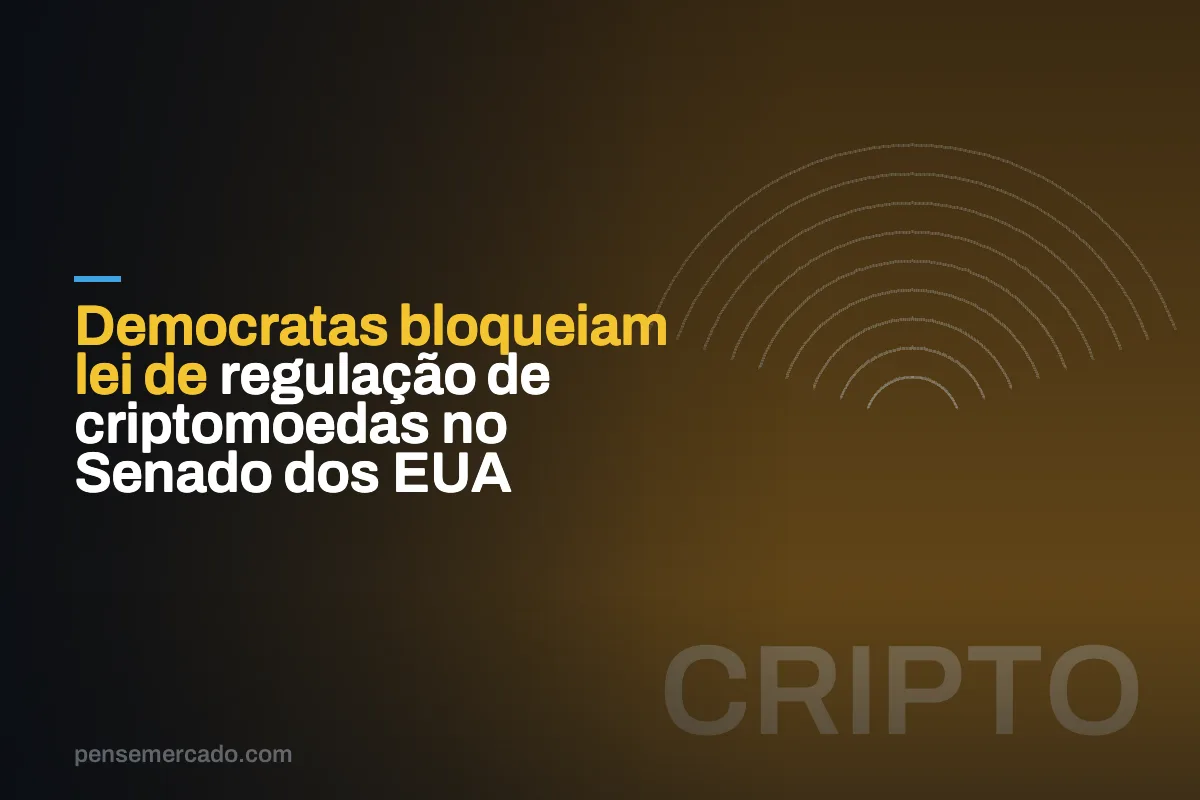 Democratas bloqueiam lei de regulação de criptomoedas no Senado dos EUA