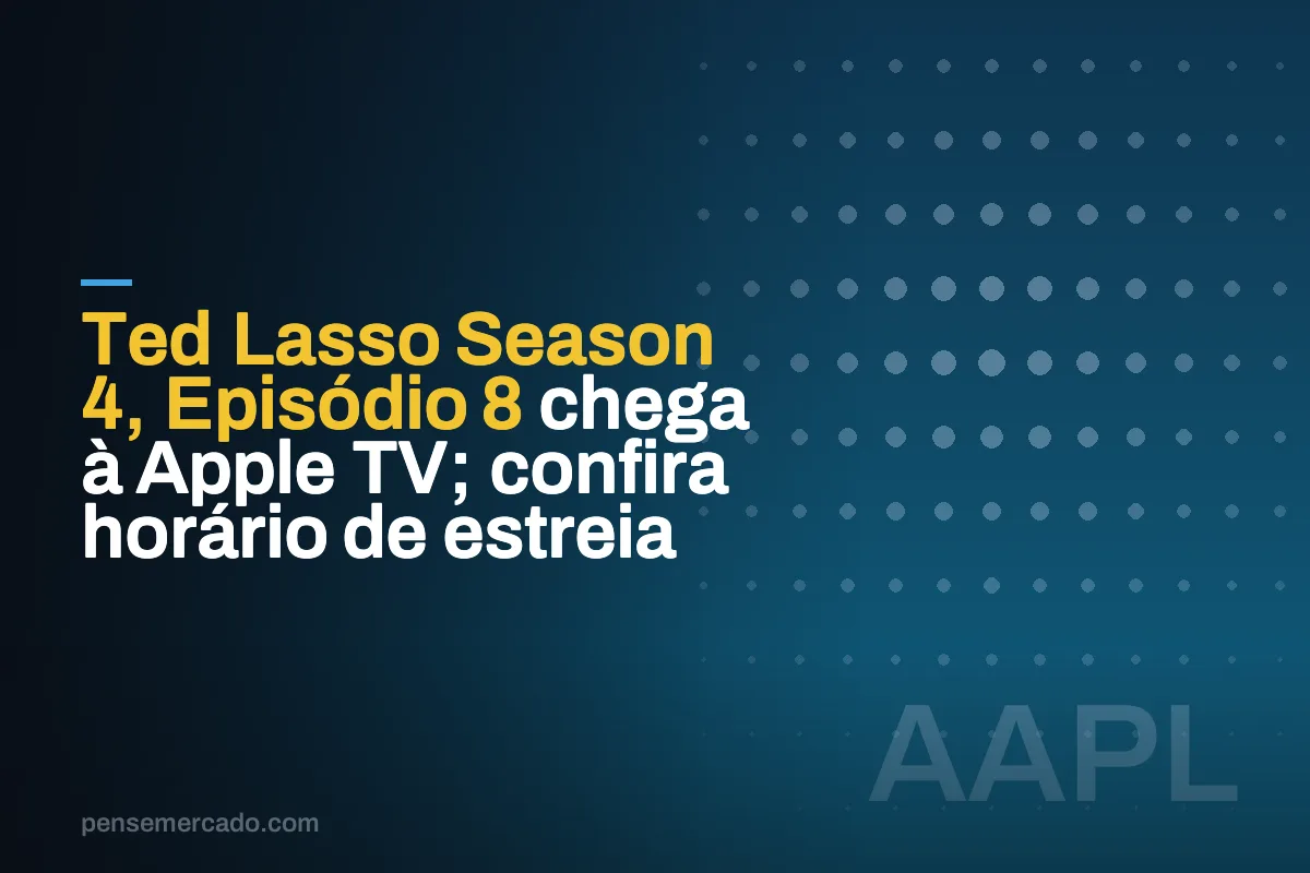 Ted Lasso Season 4, Episódio 8 chega à Apple TV; confira horário de estreia