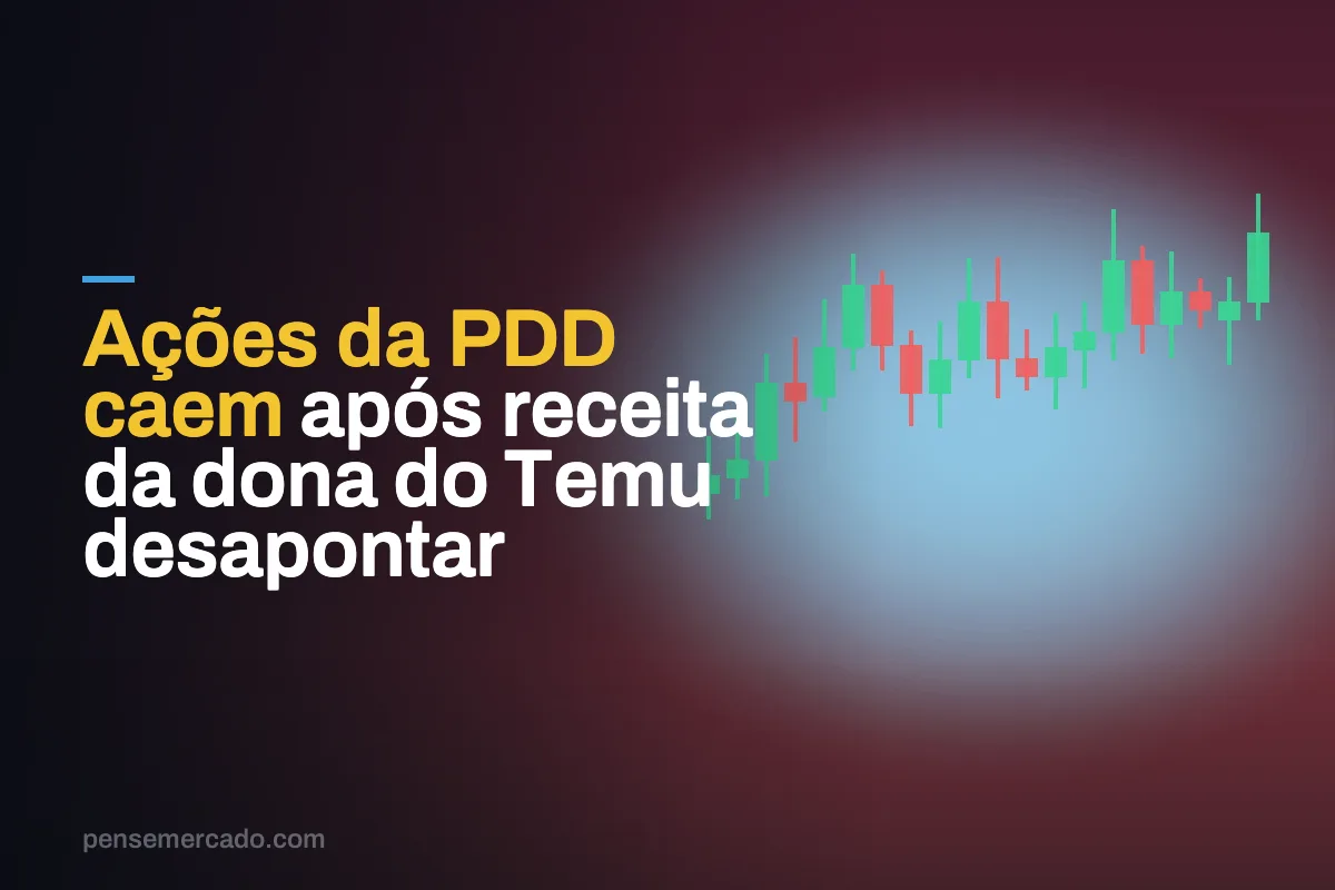 Ações da PDD caem após receita da dona do Temu desapontar