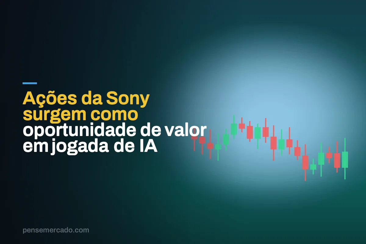 Ações da Sony surgem como oportunidade de valor em jogada de IA