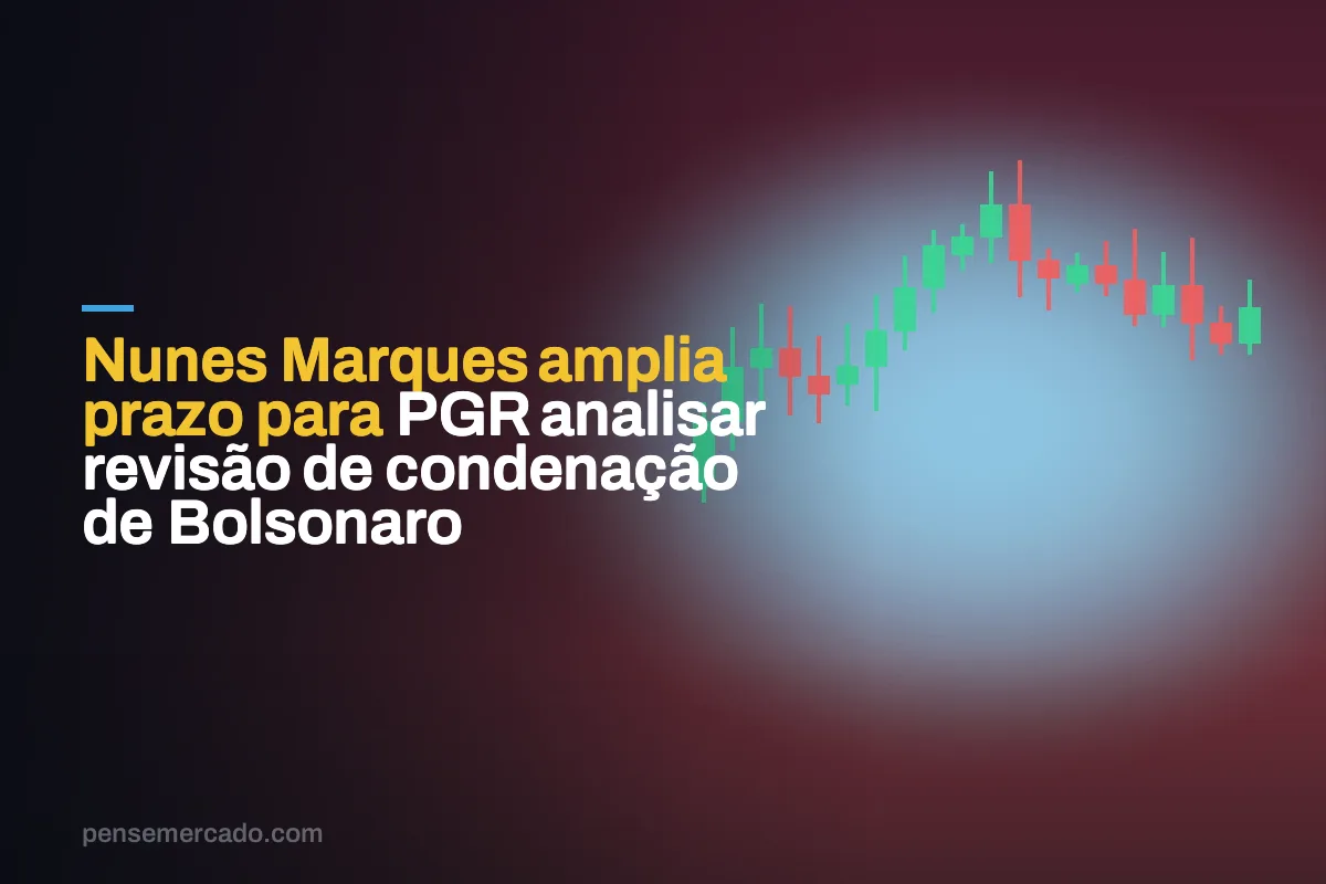 Nunes Marques amplia prazo para PGR analisar revisão de condenação de Bolsonaro