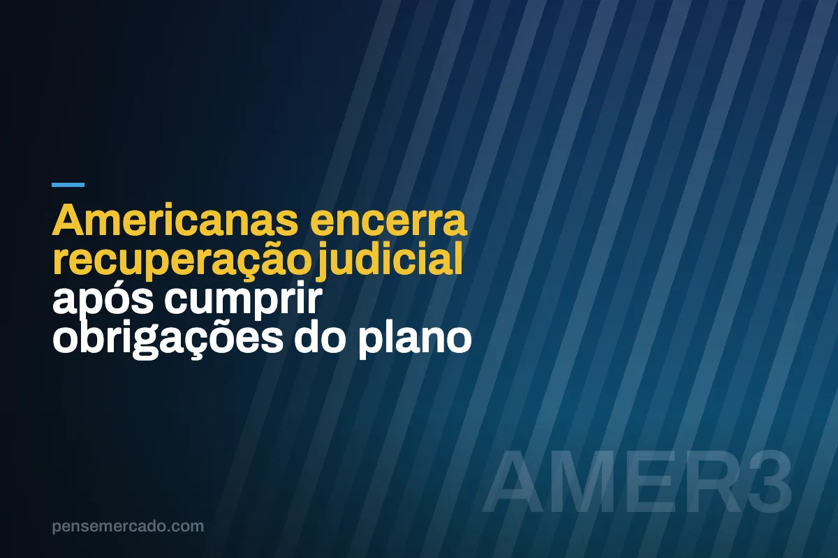 Americanas encerra recuperação judicial após cumprir obrigações do plano