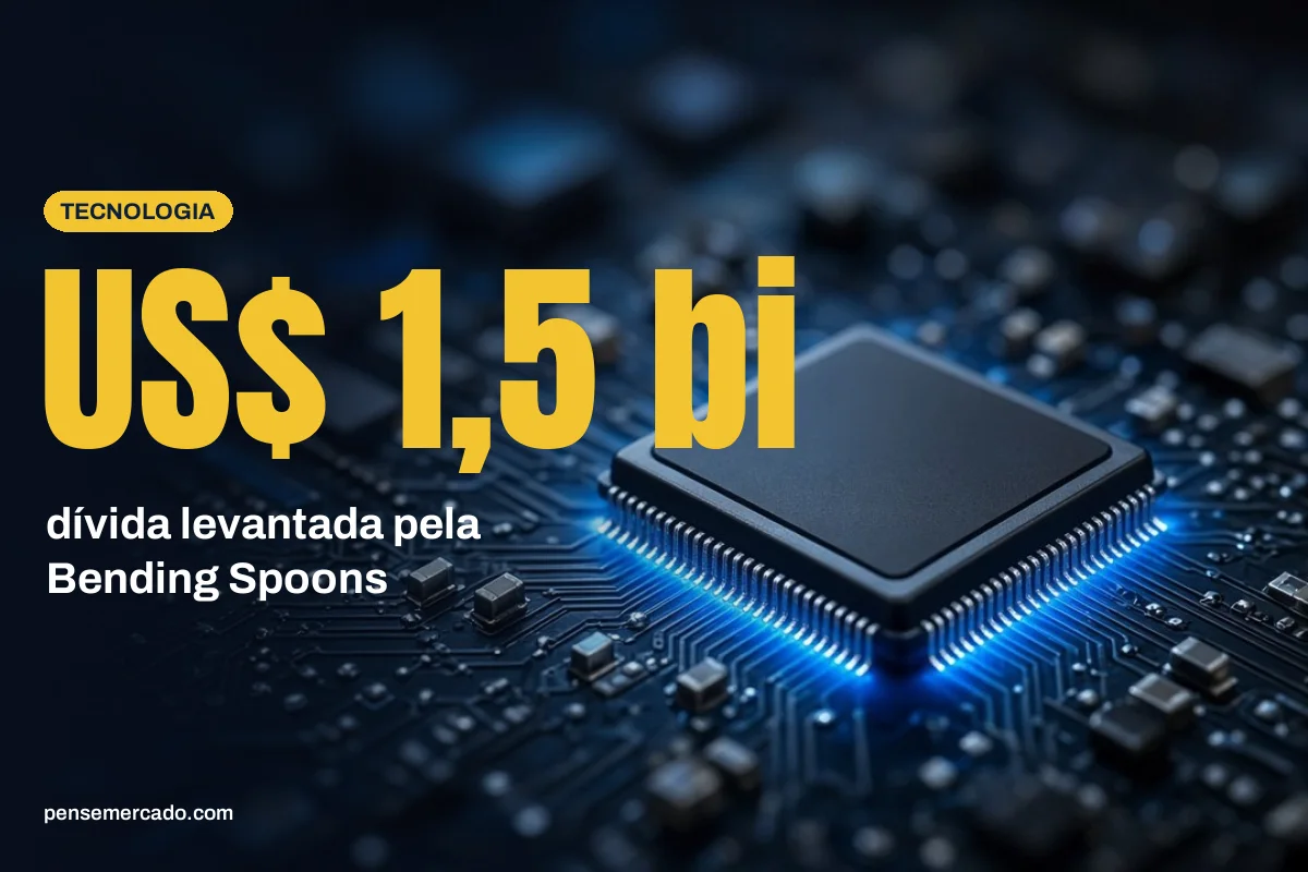 Bending Spoons levanta US$ 1,5 bilhão em dívida para financiar aquisições