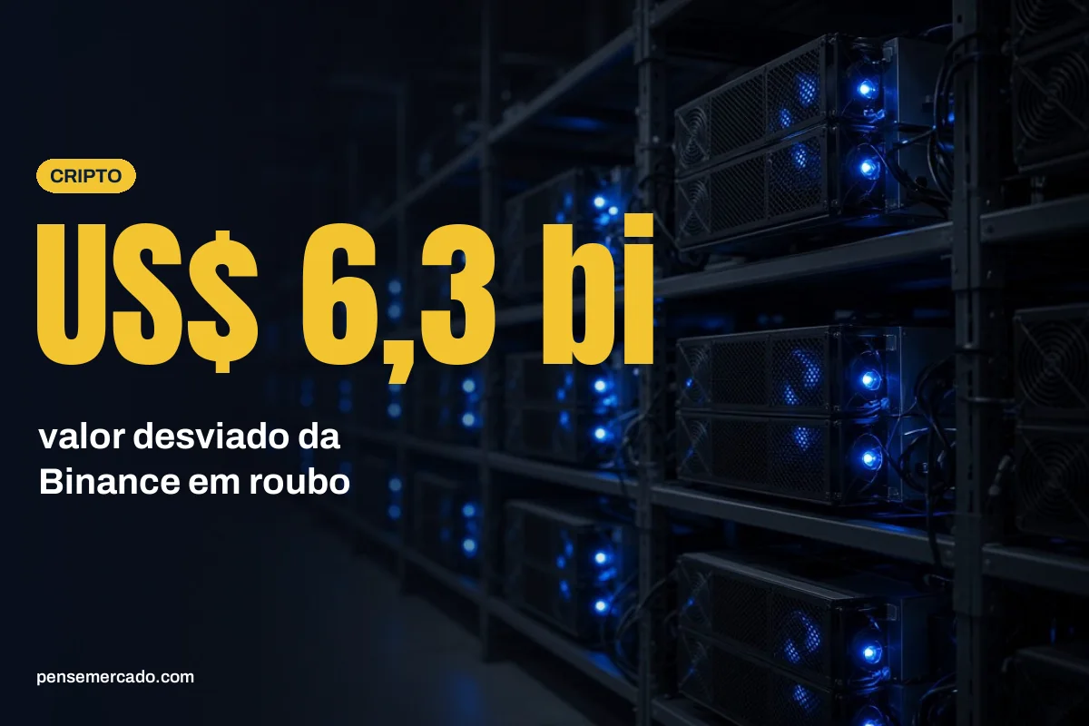 Binance sofre maior roubo de criptomoedas da história com US$ 6,3 bilhões desviados