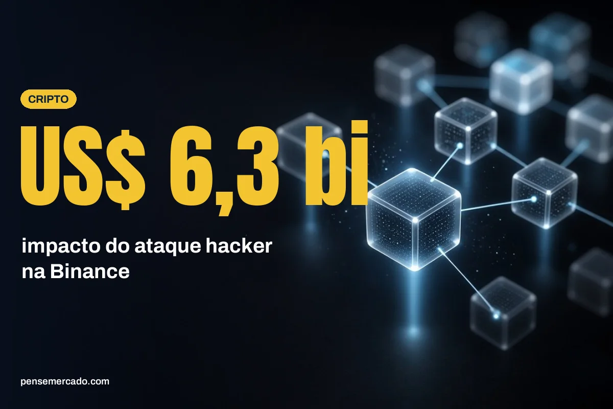 Binance relata ataque hacker com impacto de US$ 6,3 bilhões