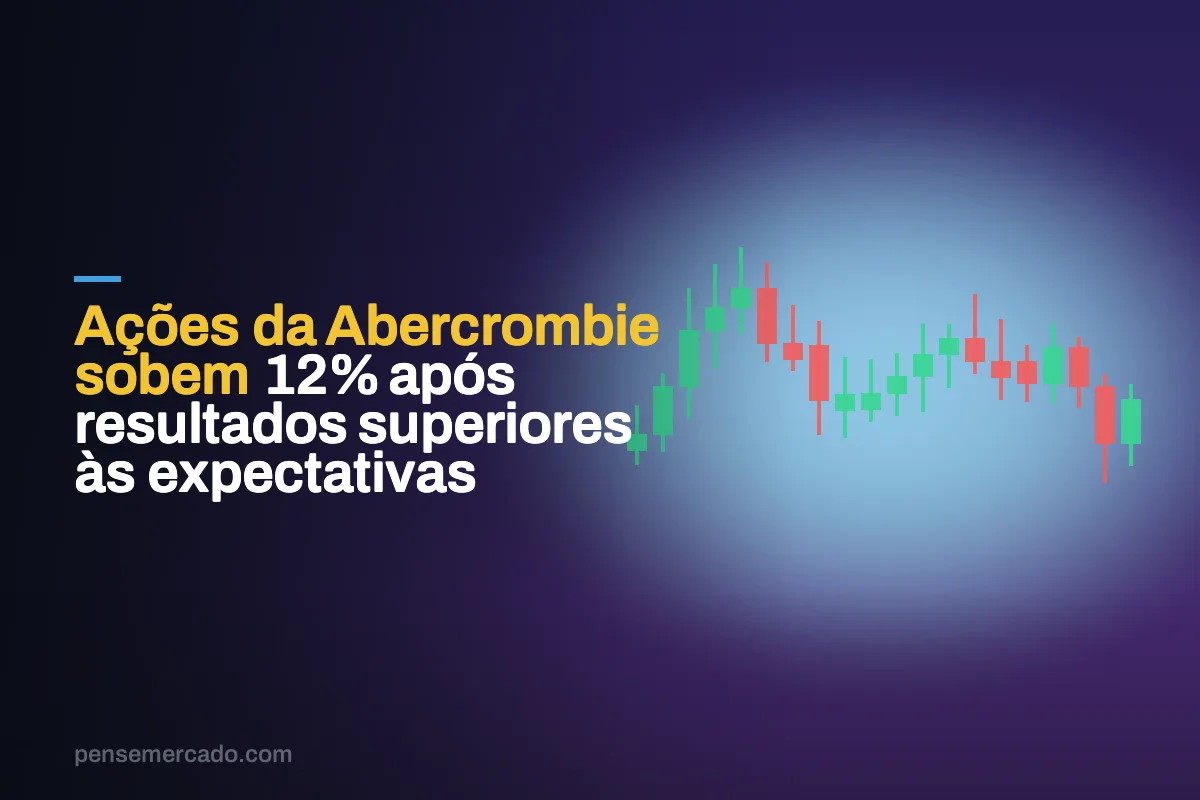 Ações da Abercrombie sobem 12% após resultados superiores às expectativas