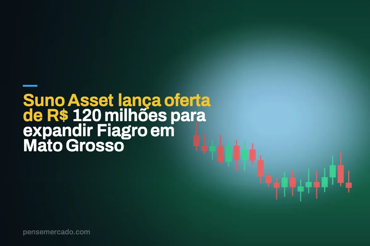 Suno Asset lança oferta de R$ 120 milhões para expandir Fiagro em Mato Grosso