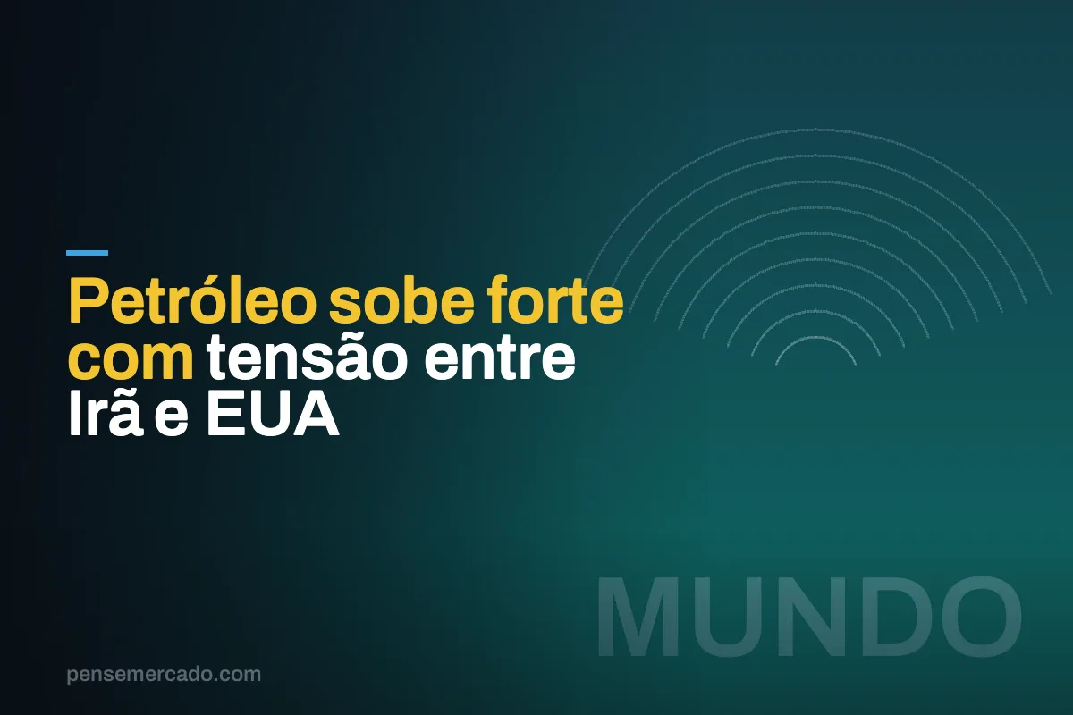 Petróleo sobe forte com tensão entre Irã e EUA