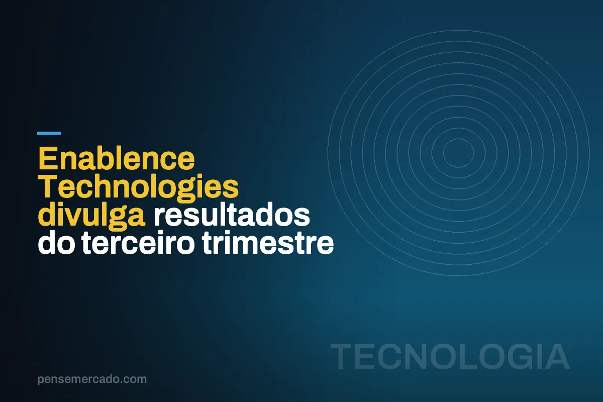 Enablence Technologies divulga resultados do terceiro trimestre