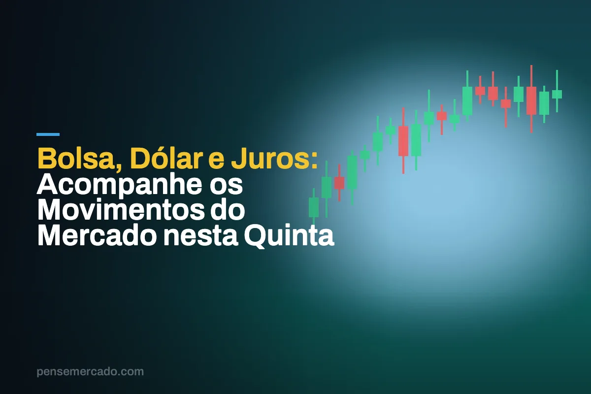 Bolsa, Dólar e Juros: Acompanhe os Movimentos do Mercado nesta Quinta