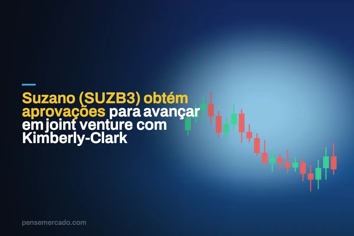 Suzano (SUZB3) obtém aprovações para avançar em joint venture com Kimberly-Clark