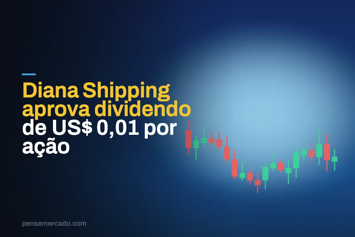 Diana Shipping aprova dividendo de US$ 0,01 por ação