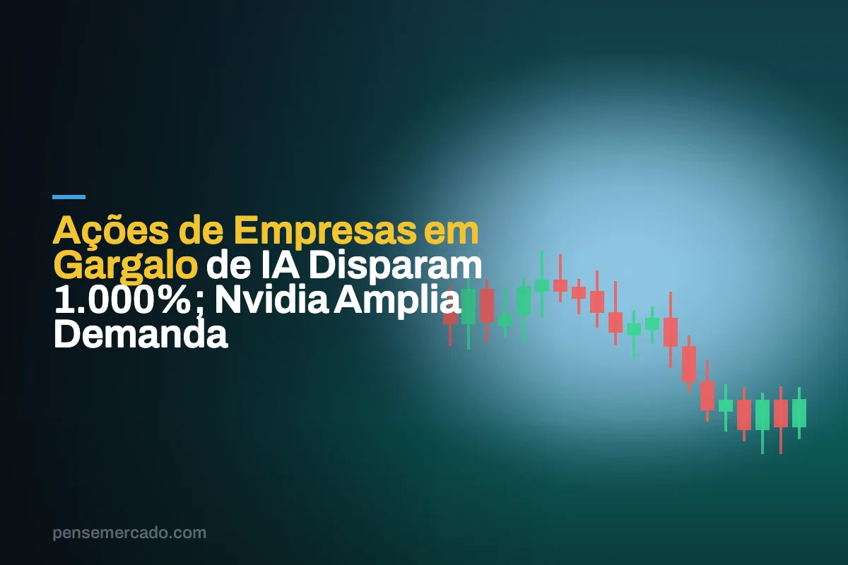 Ações de Empresas em Gargalo de IA Disparam 1.000%; Nvidia Amplia Demanda