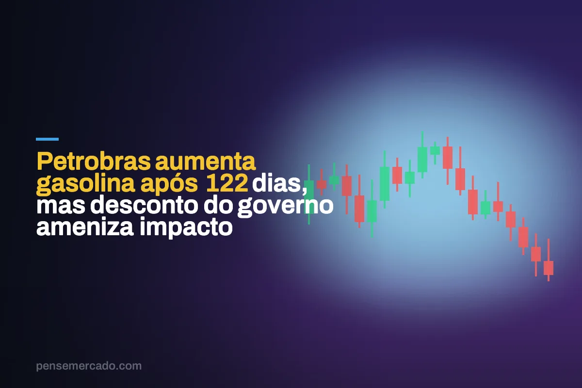 Petrobras aumenta gasolina após 122 dias, mas desconto do governo ameniza impacto