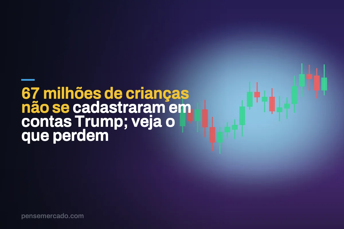 67 milhões de crianças não se cadastraram em contas Trump; veja o que perdem