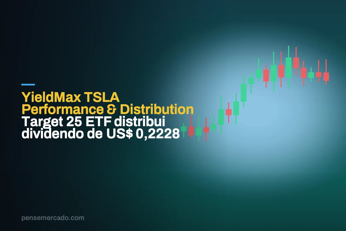 YieldMax TSLA Performance & Distribution Target 25 ETF distribui dividendo de US$ 0,2228