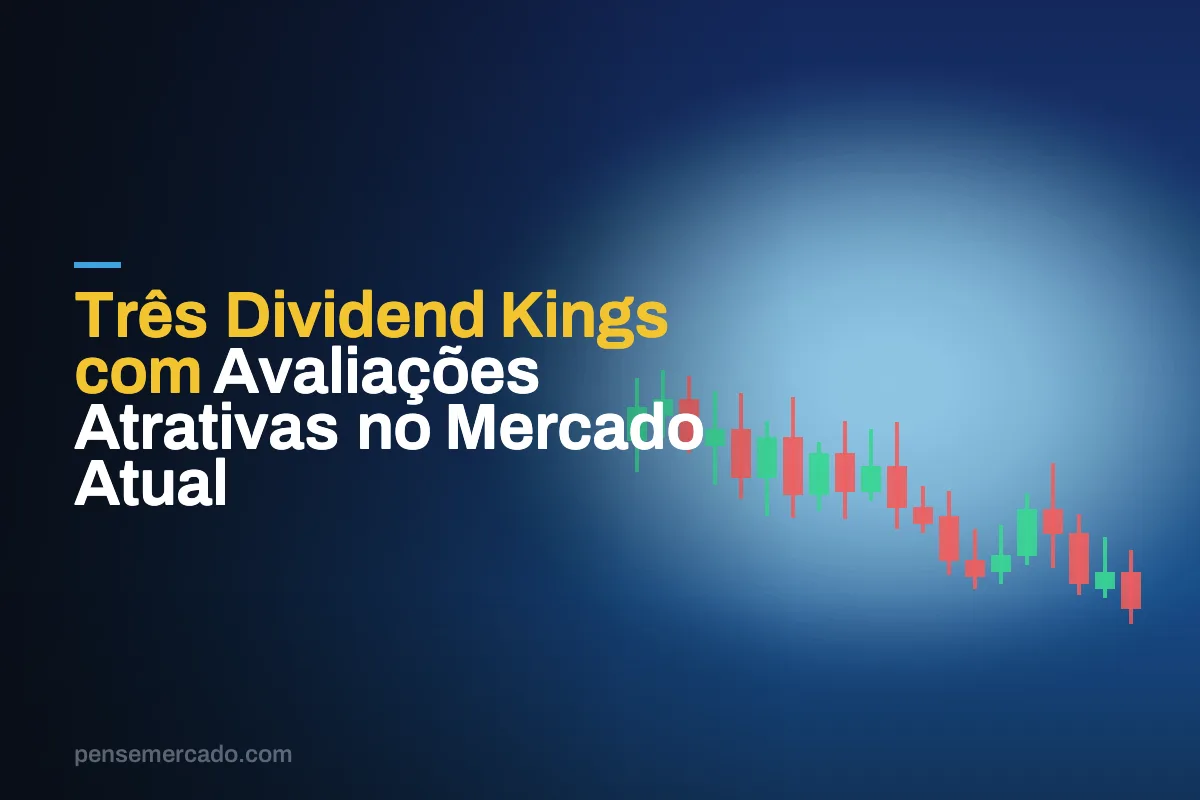 Três Dividend Kings com Avaliações Atrativas no Mercado Atual