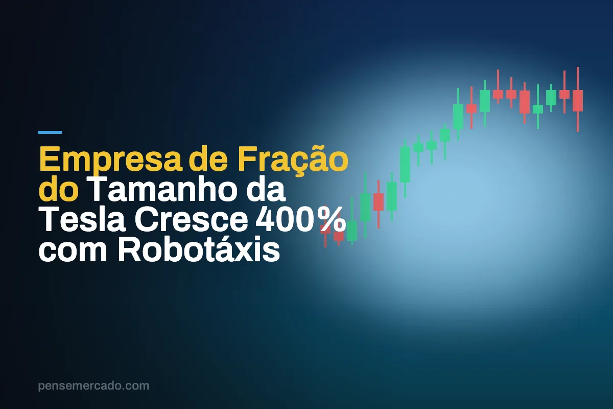 Empresa de Fração do Tamanho da Tesla Cresce 400% com Robotáxis