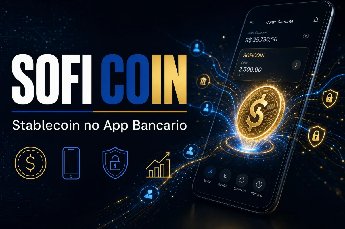 SoFi lança stablecoin SoFiUSD dentro de aplicativo bancário