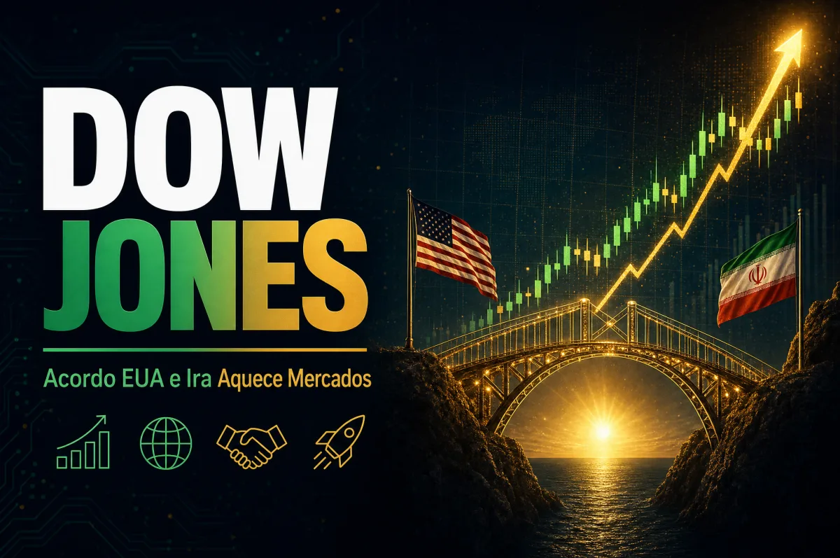 Futuros do Dow Jones sobem com expectativa de acordo entre EUA e Irã
