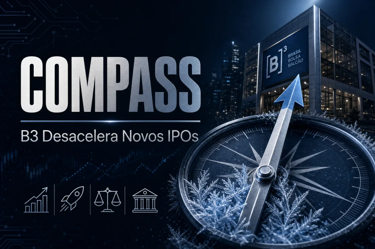Compass estreia na B3, mas mercado arrefece perspectivas de novos IPOs