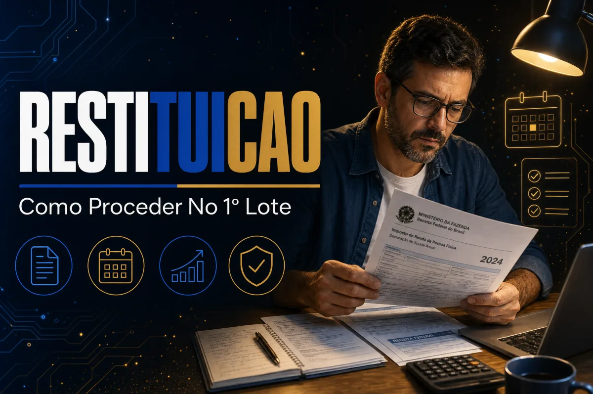 Restituição do IR não caiu? Saiba como proceder se está no 1º lote