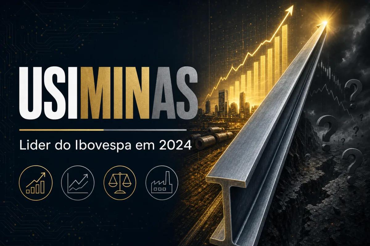 Usiminas lidera Ibovespa em 2024, mas segue dividindo opiniões no mercado